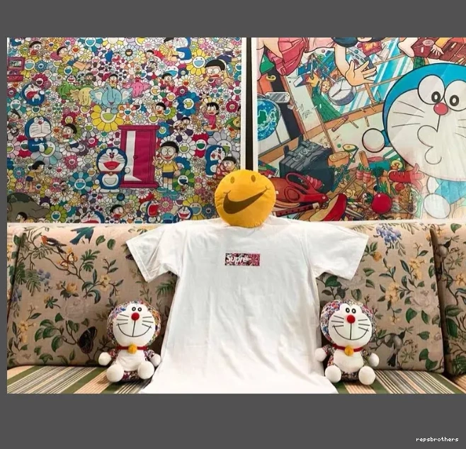 Tee Logo XL Co Shanglong M S COVID-19 Relief branded Box Village L Short Sleeve Charity T-shirt 0605